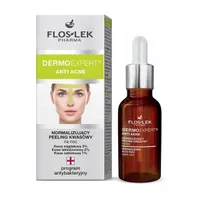 Flos-Lek Dermo Expert Anti Acne, Normalizujący peeling kwasowy na noc, 30 ml