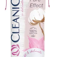 Cleanic Pure Effect Soft Touch, płatki do demakijażu, okrągłe, 80 sztuk