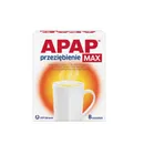 APAP przeziębienie MAX (1000 mg + 50 mg + 12,2 mg)/saszetkę, proszek do sporządzania roztworu doustnego, 8 saszetek