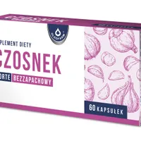 Oleofarm Czosnek Bezzapachowy Forte, suplement diety, 60 kapsułek