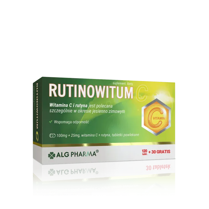 Rutinowitum C, suplement diety, 150 tabletek powlekanych