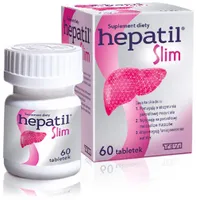 Hepatil Slim, suplement diety, 60 tabletek