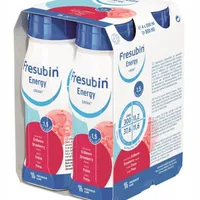 Fresubin Energy Drink, płyn odżywczy o smaku truskawkowym, 4 x 200 ml