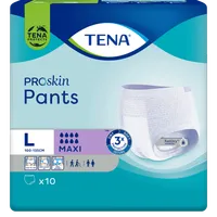 TENA Pants ProSkin Maxi, majtki chłonne, rozmiar L, 10 sztuk