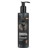 Organic Shop MEN Shampoo & Shower Gel 2 in 1 Blackwood & Mint Szampon i żel 2w1 pod prysznic dla mężczyzn, 280 ml