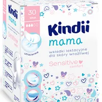 Kindii Mama Sensitive, wkładki laktacyjne, 30 sztuk