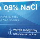 Polpharma 0,9% NaCl, sterylny roztwór do stosowania zewnętrznego, 120 ampułek po 5 ml