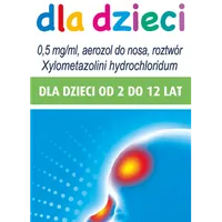 Sudafed XyloSpray HA dla dzieci, 0,5mg/ml, aerozol do nosa, 10 ml