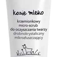 Ziaja Kozie Mleko, krzemionkowy micro-scrub do oczyszczania twarzy, 75 ml