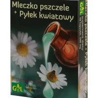 GAL, mleczko pszczele + pyłek kwiatowy, suplement diety,48 kapsułek