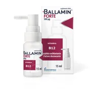 Ballamin Forte, spray do ust, 15 ml