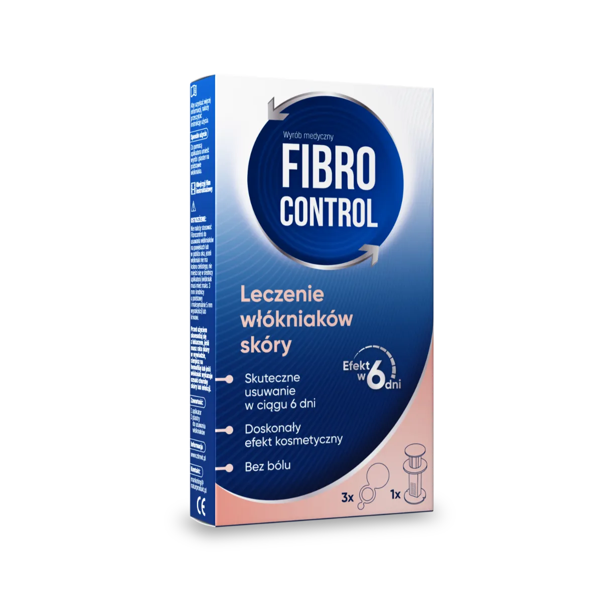 Fibrocontrol, 3 plastry