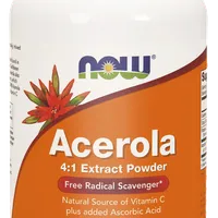Now Foods Acerola, suplement diety, 170 g