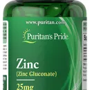Puritan's Pride Cynk, 25 mg, suplement diety, 100 tabletek