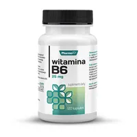 Witamina B6 Pharmovit, suplement diety, 120 kapsułek
