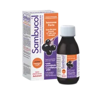 Sambucol Immuno Forte, standaryzowany ekstrakt z czarnego bzu, 120 ml