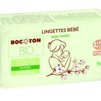 Bocoton bawełniane chusteczki nawilżane dla dzieci i niemowląt, 54 szt.
