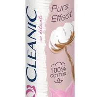 Cleanic Pure Effect, płatki kosmetyczne, 100+25 sztuk