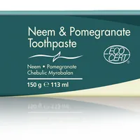 Himalaya, pasta do zębów organiczna, z neem i granatem, bez fluoru, 150 g