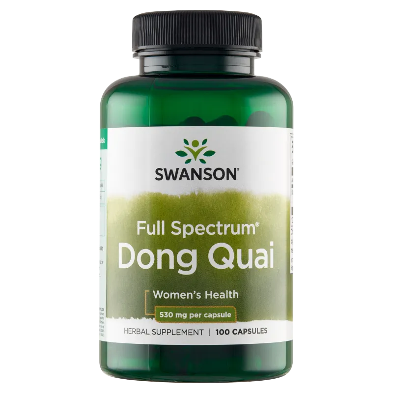 Swanson, Dong Quai, suplement diety, 100 kapsułek
