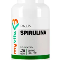 MyVita Spirulina, 250 mg, suplement diety, 400 tabletek
