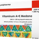 Vitaminum A+E Medana, 40 kapsułek