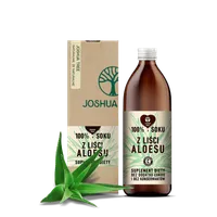 Joshua Tree sok z liści aloesu z dodatkiem witaminy C, suplement diety, 500 ml