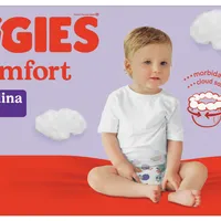 Huggies Ultra Comfort pieluchomajtki rozmiar 4 9-14 kg, 102 szt.