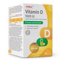 Vitamin D 1000 IU Dr.Max, 60 pastylek do ssania