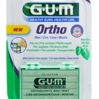 Sunstar Gum Ortho, wosk ortodontyczny, kalibrowany, smak mięta, 1 sztuka
