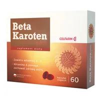 Beta Karoten Plus, suplement diety, 60 kapsułek