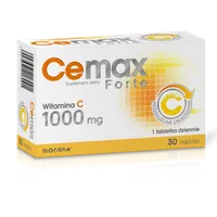 Cemax Forte, 1 g, suplement diety, 30 tabletek