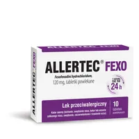 Allertec Fexo, 120 mg, 10 tabletek