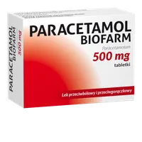 Paracetamol Biofarm, 500 mg, 10 tabletek