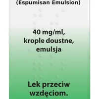 Espumisan 40 mg/ml, import równoległy, krople doustne, emulsja, 30 ml