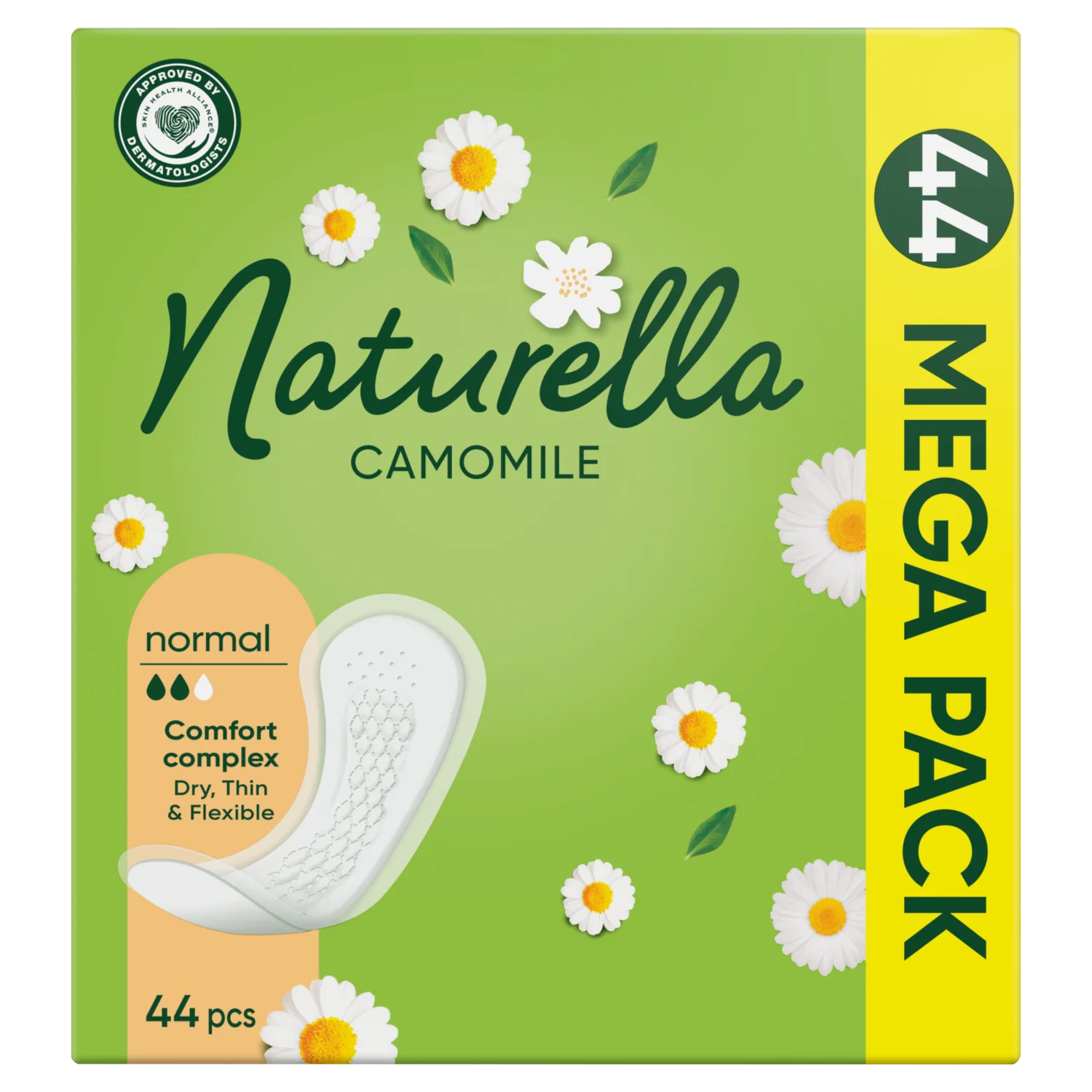 Naturella Camomile, Normal, wkładki higieniczne, 44 sztuki