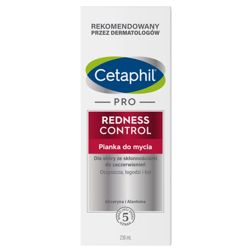 Cetaphil Pro Redness Control, pianka do mycia, 236 ml