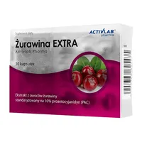 Activlab Pharma Żurawina Extra, suplement diety, 30 kapsułek      