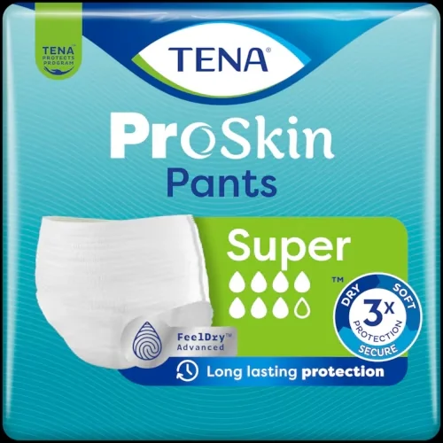 Tena Pants Proskin Super majtki chłonne, rozmiar M, 80-110 cm, 12 sztuk