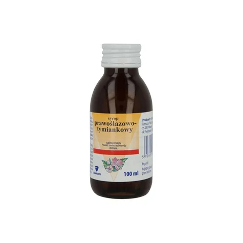 Syrop Prawoślazowo-Tymiankowy, suplement diety, 100 ml