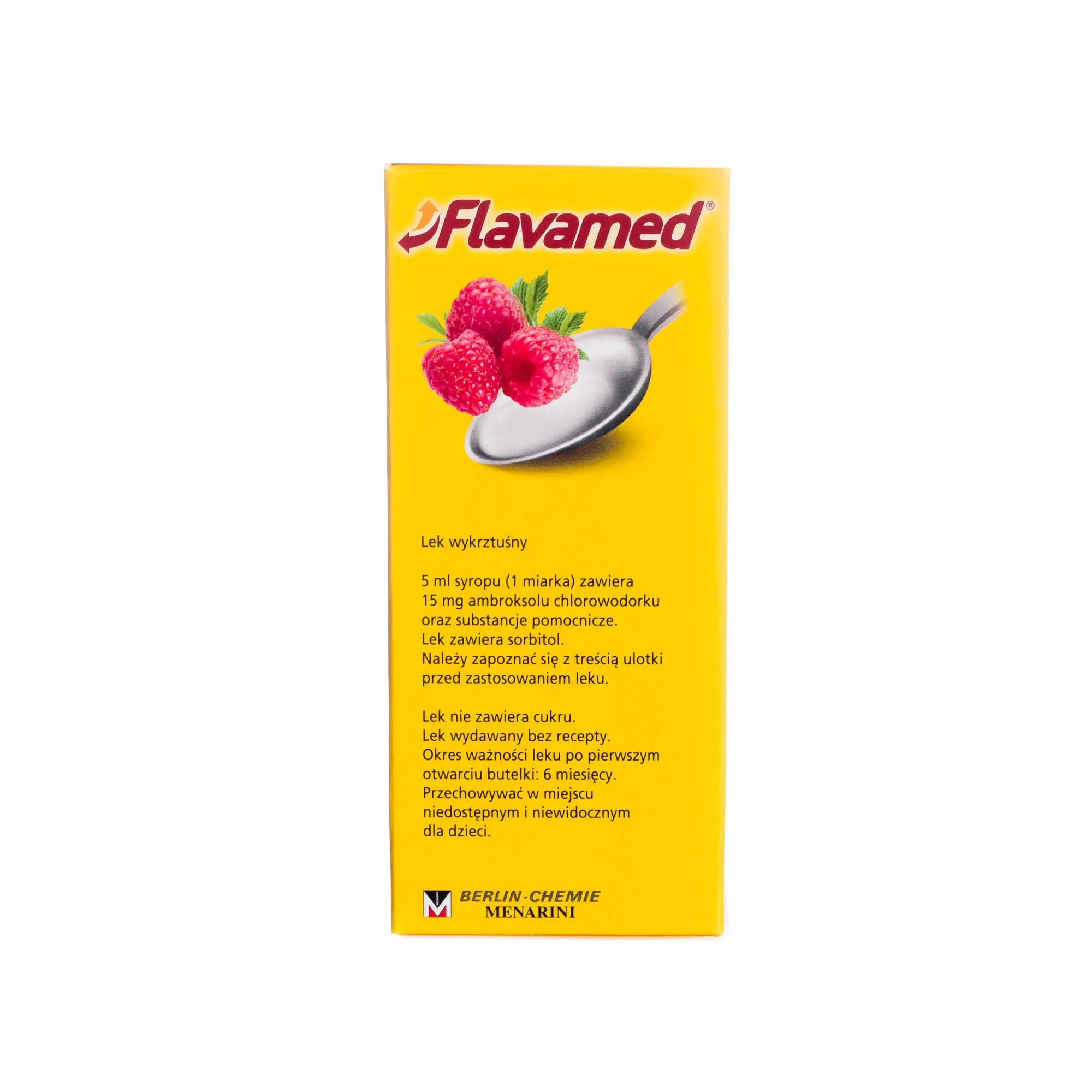 Flavamed 15 mg/5 ml syrop, 100 ml 