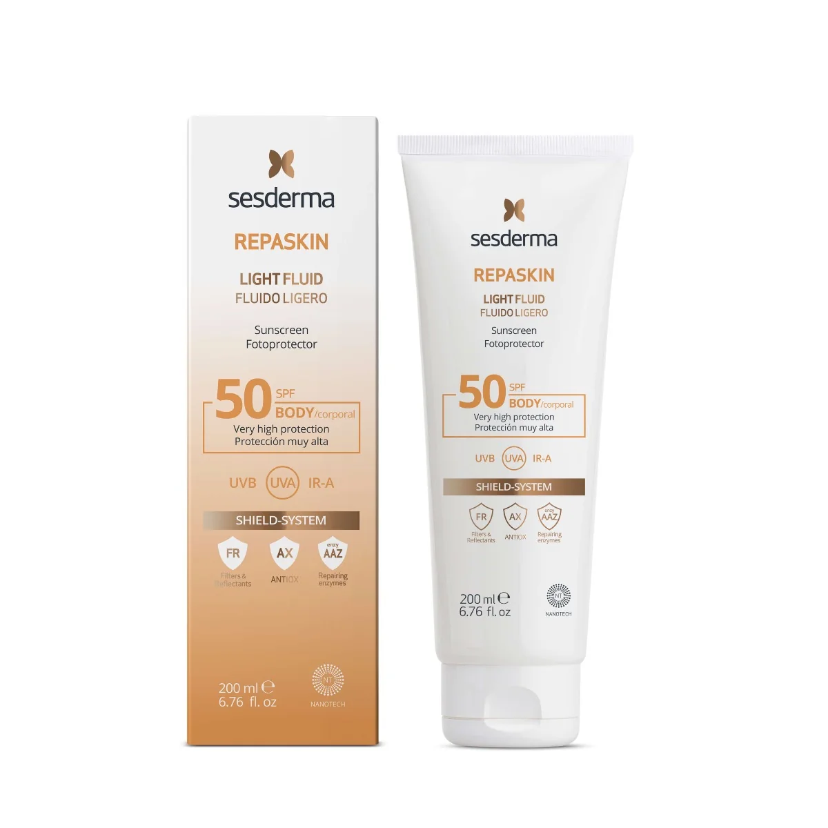 SESDERMA REPASKIN Fotoprotector SPF50 krem 200 ml