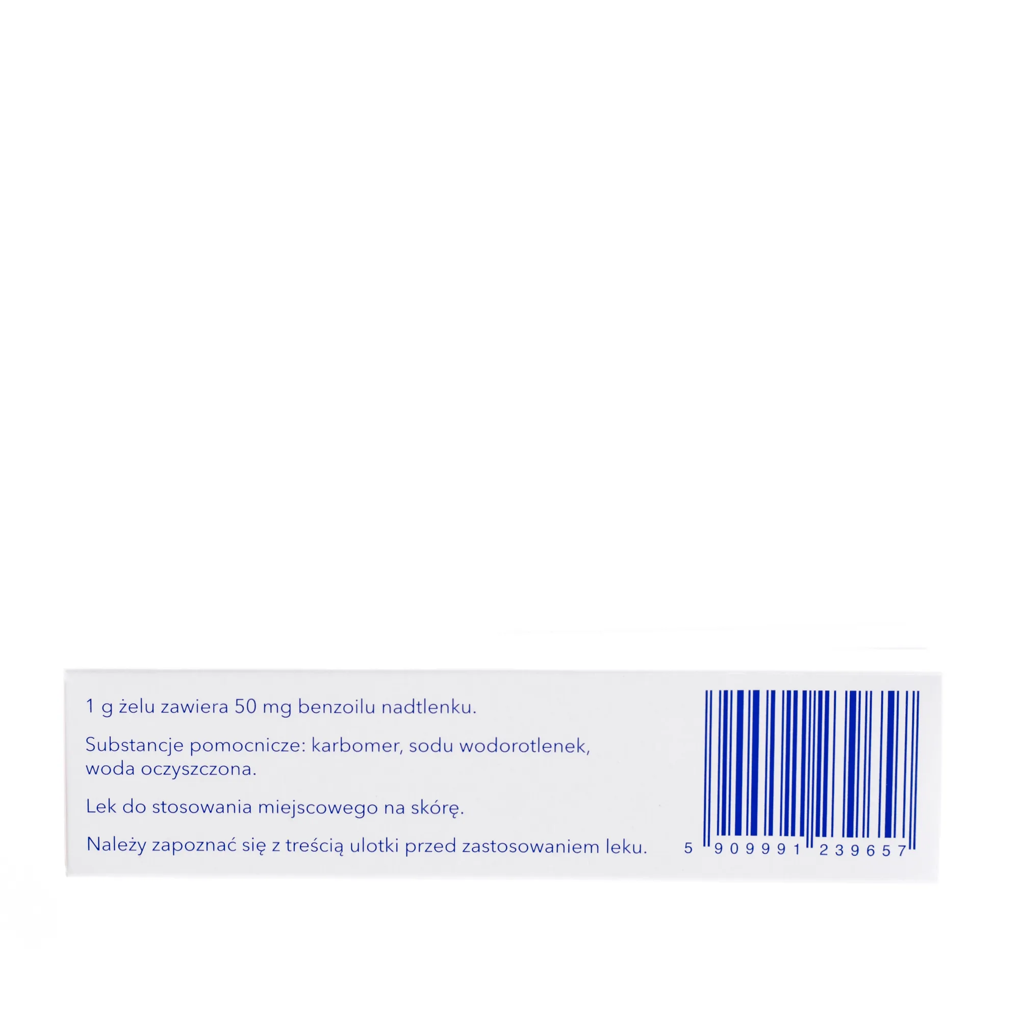 Aquaclin, żel do leczenia trądziku pospolitego, 50mg/g 
