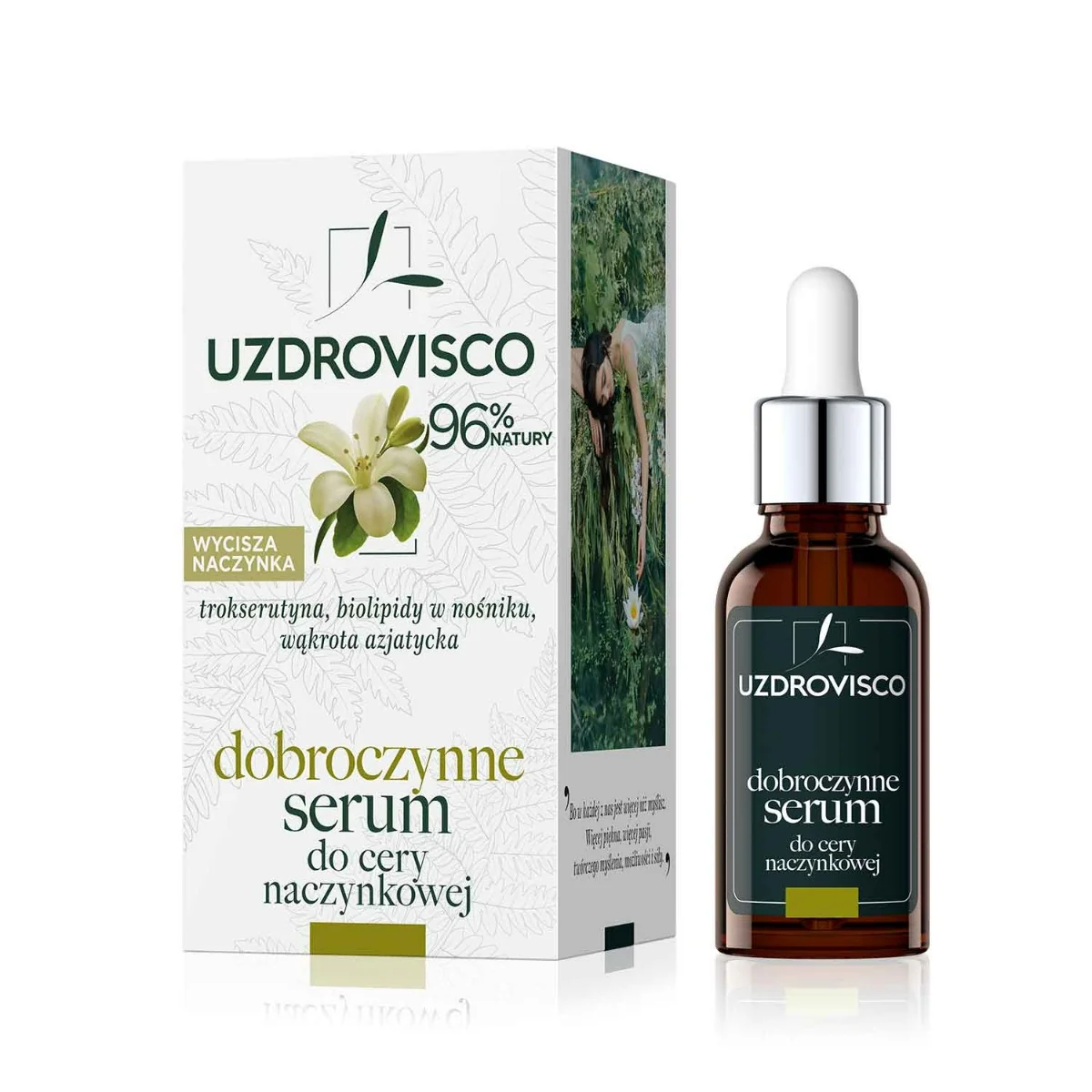 Uzdrovisco Naczynka dobroczynne serum do cery naczynkowej, 30 ml