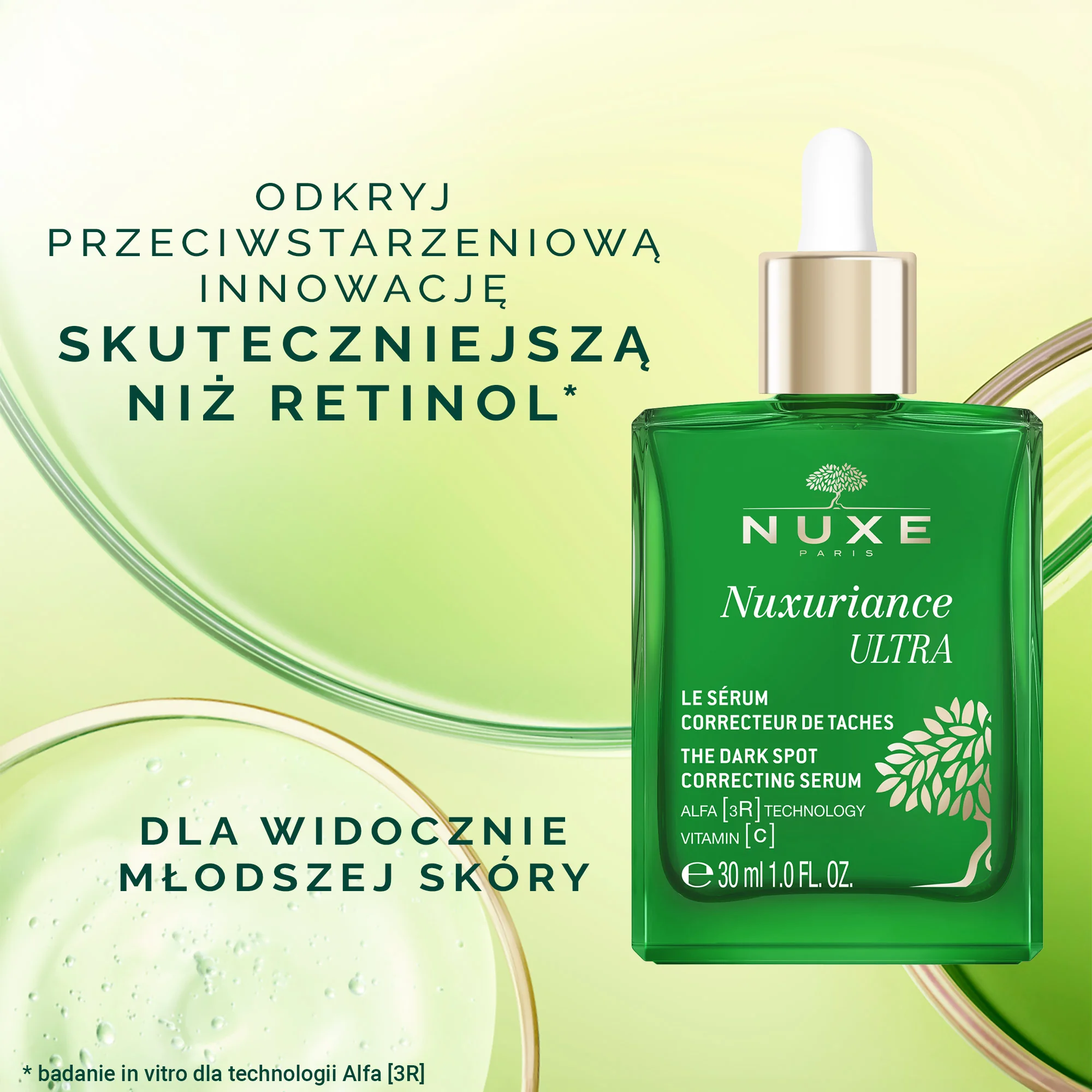 NUXE Nuxariance Ultra serum do twarzy przeciwstarzeniowe, 30 ml