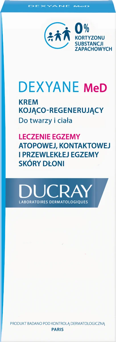 Ducray Dexyane Med Krem kojąco-regenerujący, 100 m