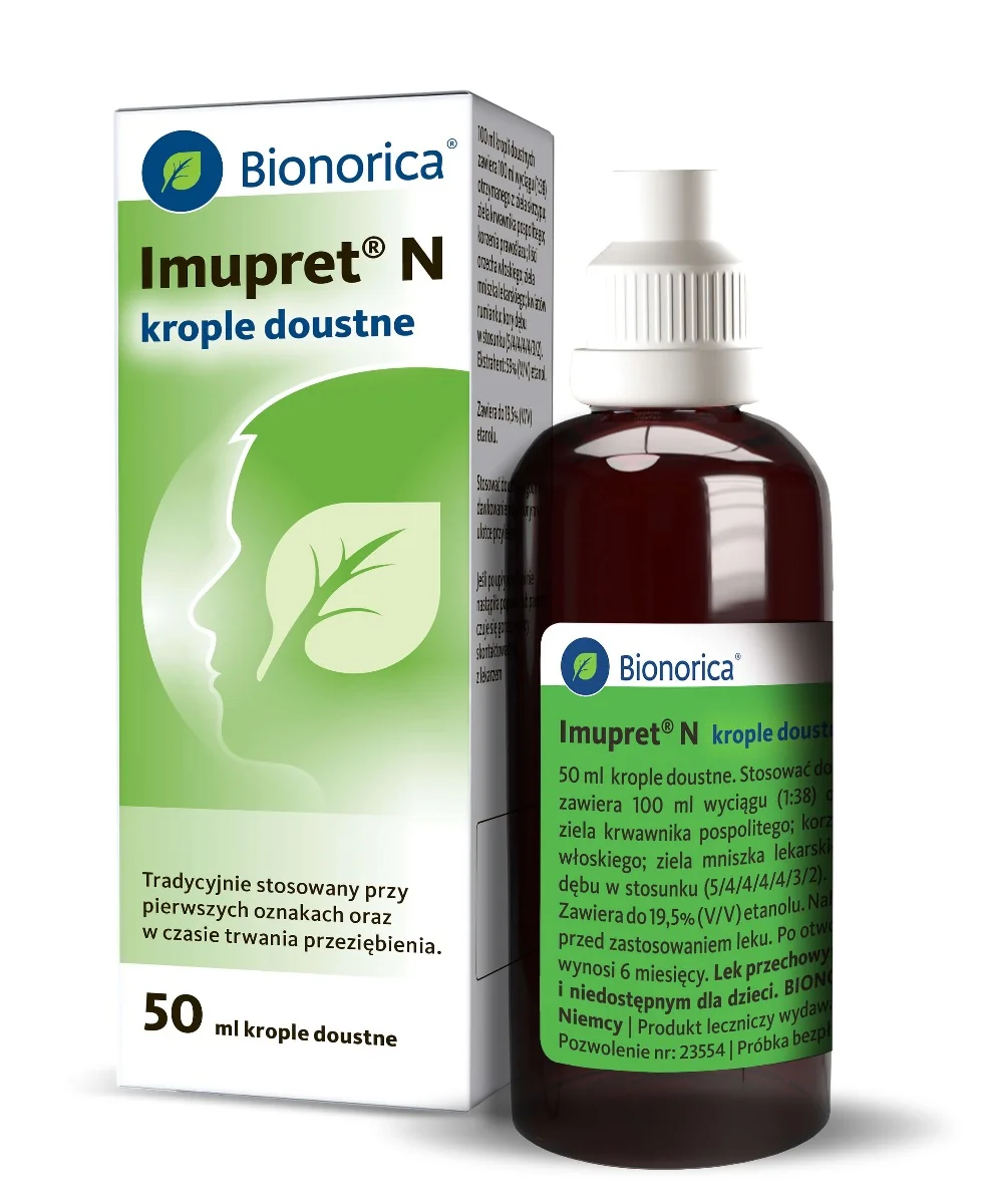 Imupret N 1 ml/ml, krople doustne, 50 ml