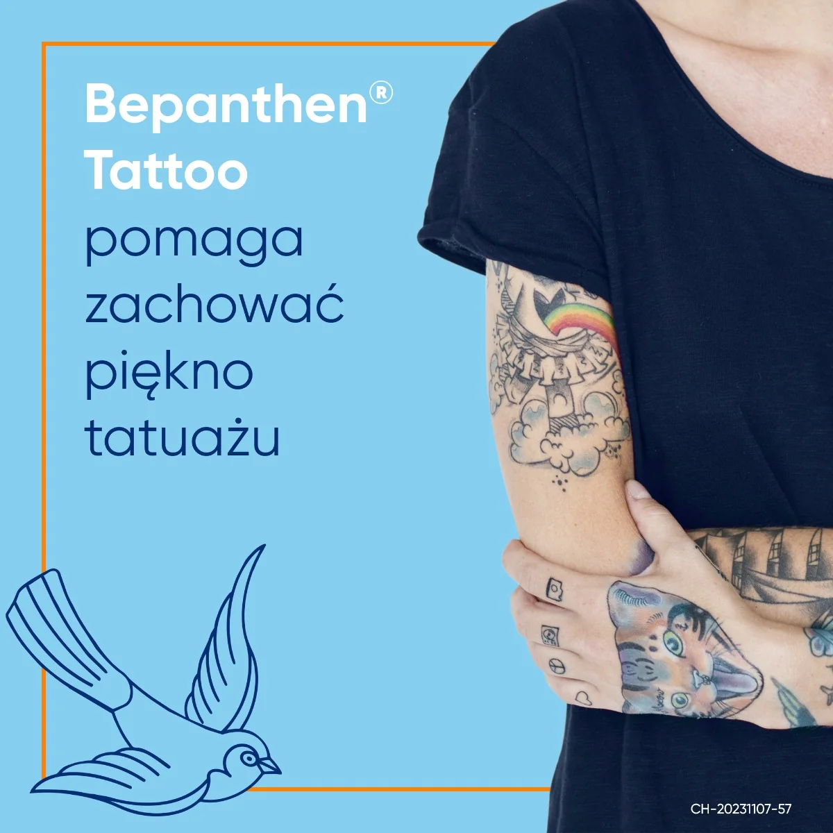 Bepanthen Tattoo pielęgnacja skóry tatuowanej, 50 g