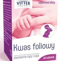 Vitter Blue Kwas Foliowy, suplement diety, 60 tabletek