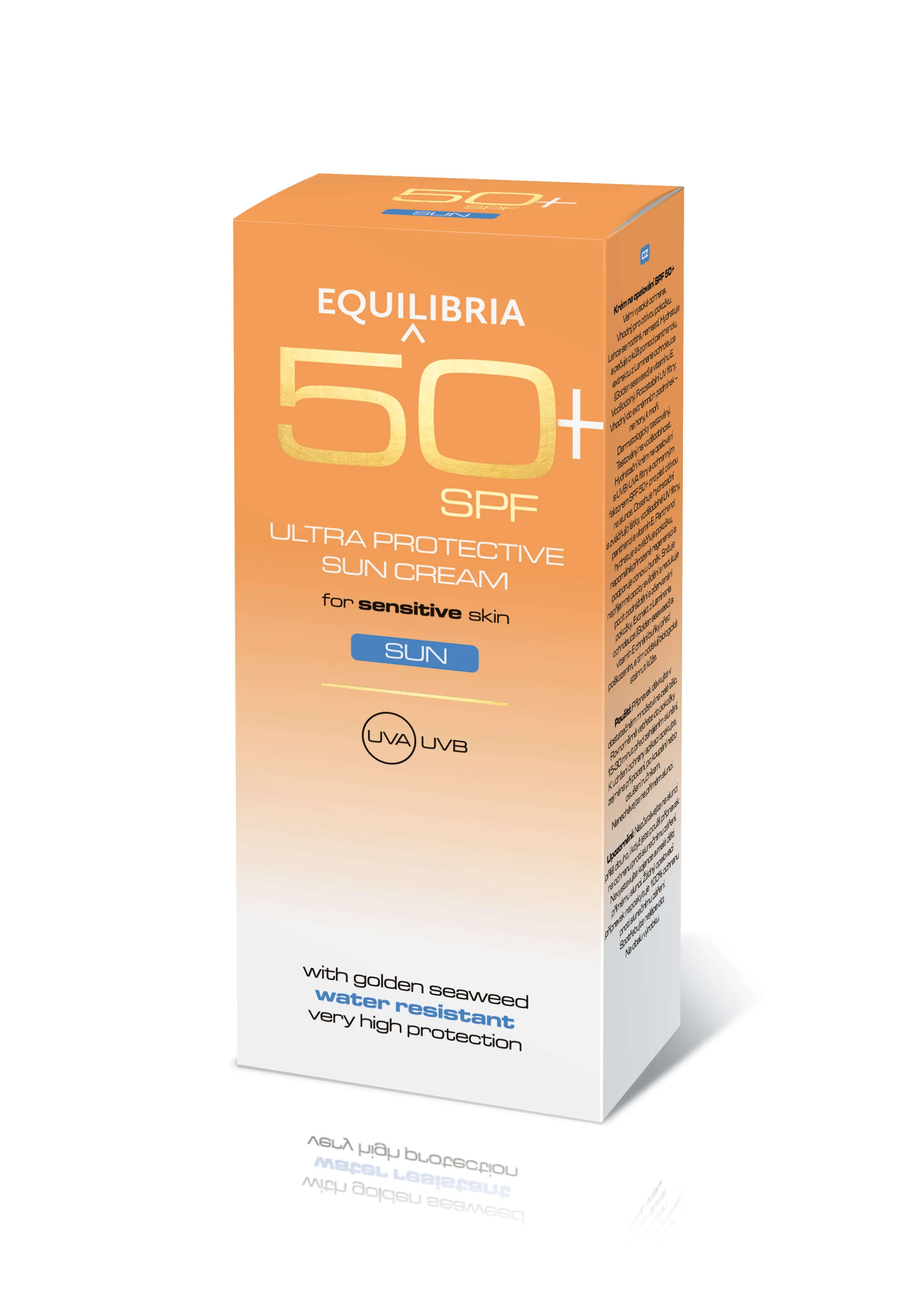 Equilibria Ultra Protective Sun Cream, krem do opalania  SPF 50+, 50 ml